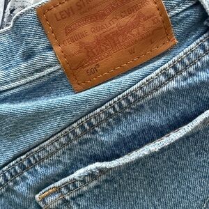 Levi's Classic Blue Jean Shorts